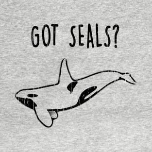Got Seals? // Black T-Shirt